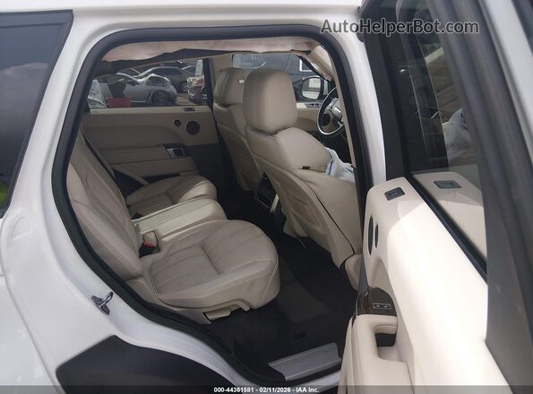 SALWR2VF5GA572364 2016 LAND ROVER RANGE ROVER SPORT White Widok naklejki z numerem VIN