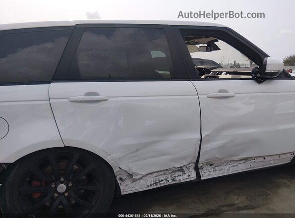 SALWR2VF5GA572364 2016 LAND ROVER RANGE ROVER SPORT White Widok z przodu