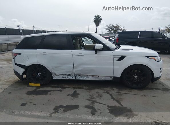 SALWR2VF5GA572364 2016 LAND ROVER RANGE ROVER SPORT White Widok wnętrza z tyłu