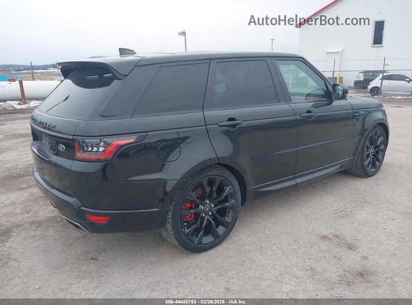 SALWS2RU3NA218501 2022 LAND ROVER RANGE ROVER SPORT Black Tył prawy