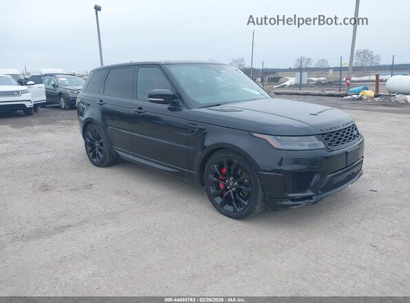 SALWS2RU3NA218501 2022 LAND ROVER RANGE ROVER SPORT Black Przód prawy