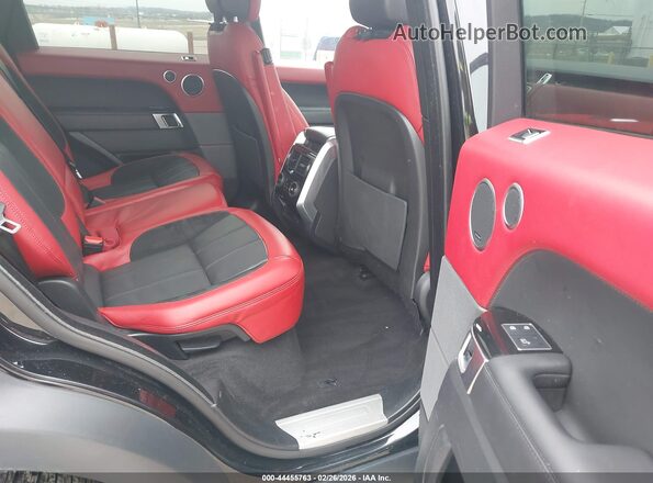 SALWS2RU3NA218501 2022 LAND ROVER RANGE ROVER SPORT Black Widok naklejki z numerem VIN