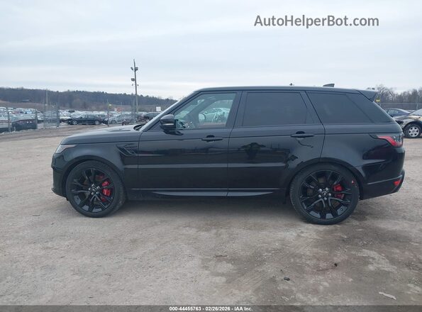 SALWS2RU3NA218501 2022 LAND ROVER RANGE ROVER SPORT Black Widok wnętrza 360 stopni