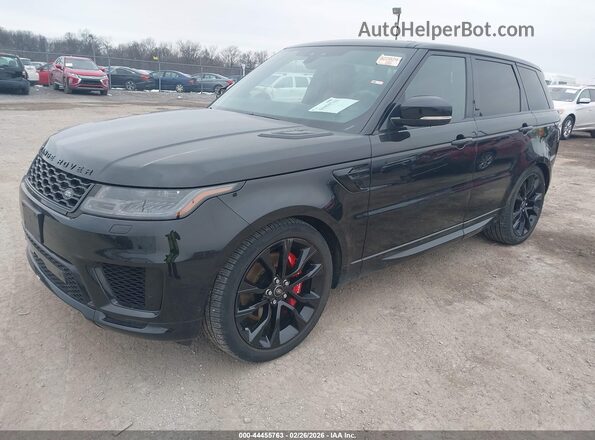 SALWS2RU3NA218501 2022 LAND ROVER RANGE ROVER SPORT Black Przód lewy