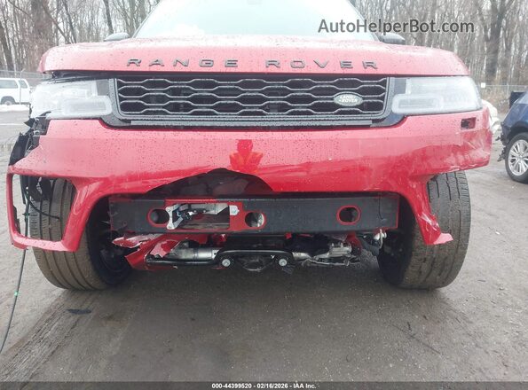 SALWS2RU4NA214375 2022 LAND ROVER RANGE ROVER SPORT Красный Вид спереди
