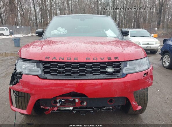 SALWS2RU4NA214375 2022 LAND ROVER RANGE ROVER SPORT Красный Вид щитка приборов