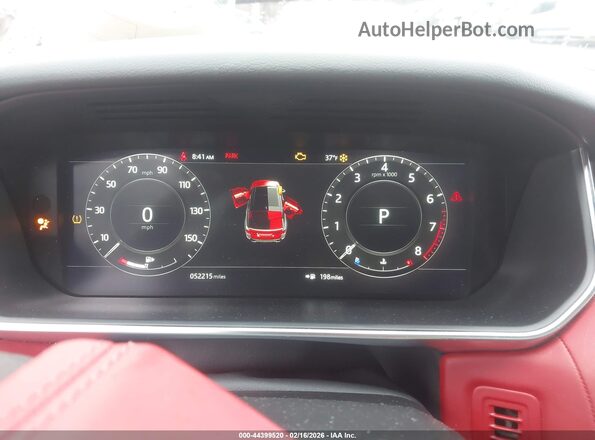 SALWS2RU4NA214375 2022 LAND ROVER RANGE ROVER SPORT Красный Вид задних сидений