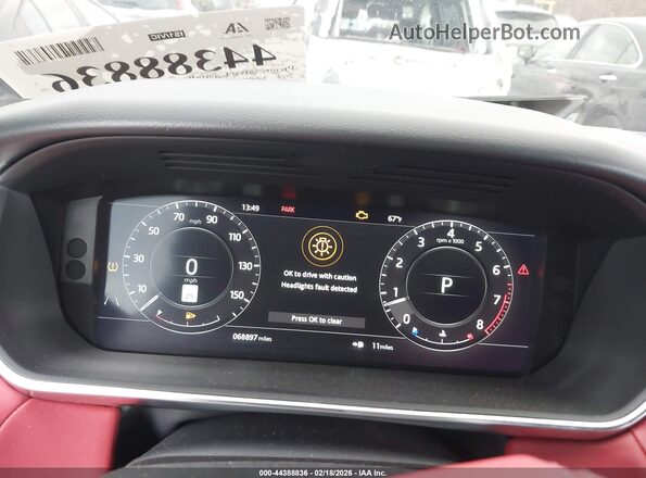 SALWS2SU4KA864961 2019 LAND ROVER RANGE ROVER SPORT Черный Вид задних сидений