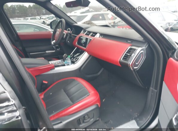 SALWS2SU4KA864961 2019 LAND ROVER RANGE ROVER SPORT Черный Вид салона спереди