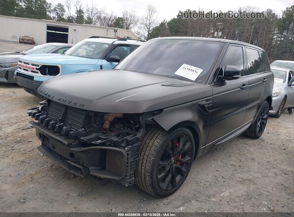 SALWS2SU4KA864961 2019 LAND ROVER RANGE ROVER SPORT Черный Передняя левая четверть
