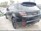 2019 Land Rover Range Rover Sport Hst Mhev Черный vin: SALWS2SU4KA864961