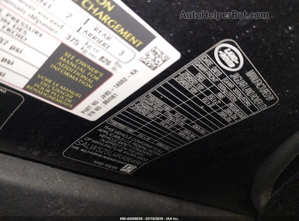 SALWS2SU4KA864961 2019 LAND ROVER RANGE ROVER SPORT Черный Вид подкапотного пространства