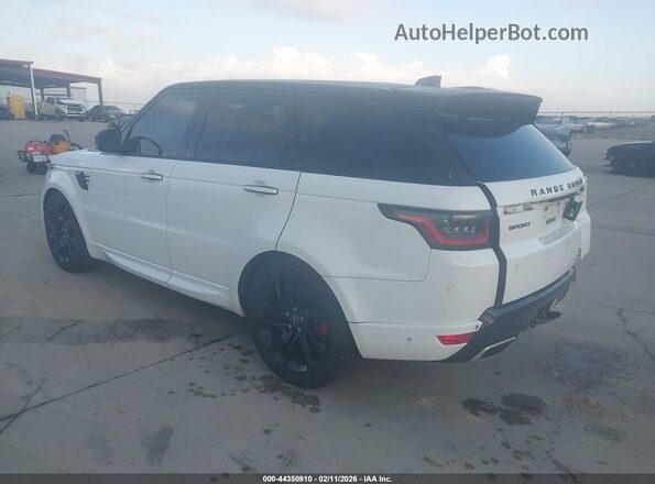 SALWV2SV6KA423817 2019 LAND ROVER RANGE ROVER SPORT Белый Задняя левая четверть