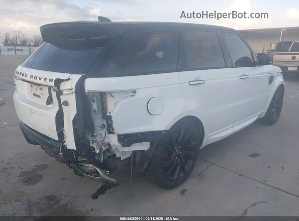 SALWV2SV6KA423817 2019 LAND ROVER RANGE ROVER SPORT Белый Задняя правая четверть