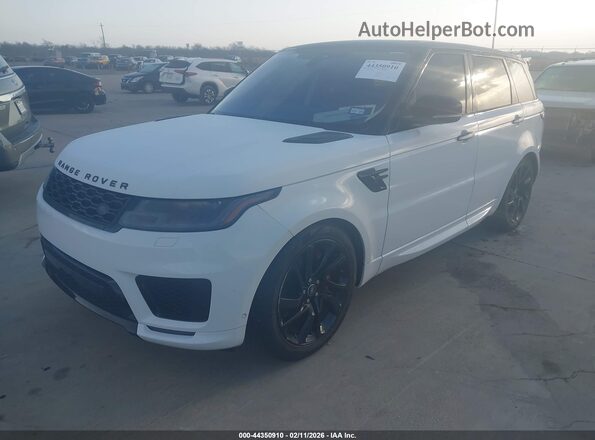 SALWV2SV6KA423817 2019 LAND ROVER RANGE ROVER SPORT Белый Передняя левая четверть