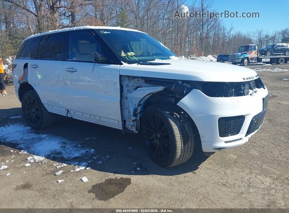 SALWV2SV9KA814167 2019 LAND ROVER RANGE ROVER SPORT Белый Передняя правая четверть