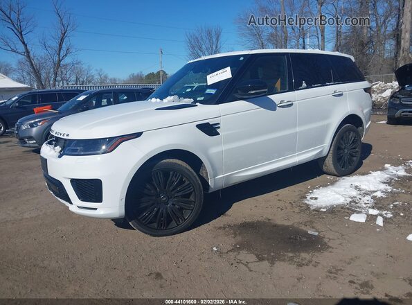 SALWV2SV9KA814167 2019 LAND ROVER RANGE ROVER SPORT Белый Передняя левая четверть
