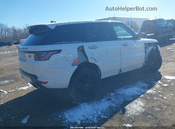 SALWV2SV9KA814167 2019 LAND ROVER RANGE ROVER SPORT Белый Задняя правая четверть