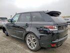 2016 Land Rover Range Rover Sport Svr Черный vin: SALWZ2EF0GA573504