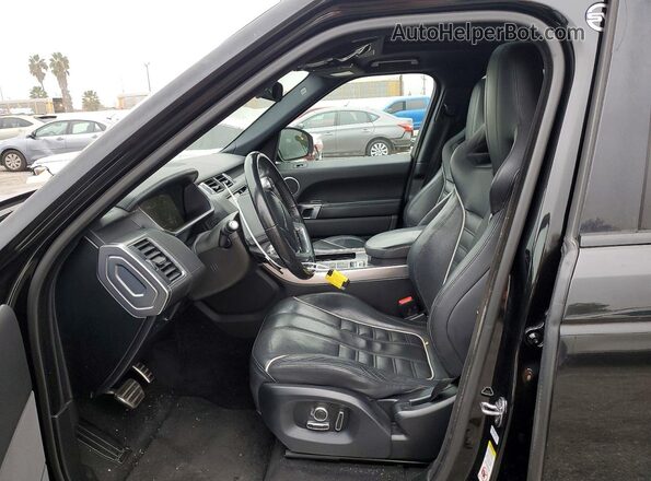 SALWZ2EF0GA573504 2016 LAND ROVER RANGE Черный Вид салона спереди