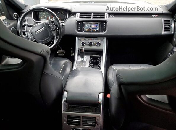 SALWZ2EF0GA573504 2016 LAND ROVER RANGE Черный Вид панели приборов