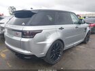 2016 Land Rover Range Rover Sport 5.0l V8 Supercharged Svr Gray vin: SALWZ2EF7GA585410