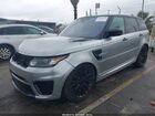 2016 Land Rover Range Rover Sport 5.0l V8 Supercharged Svr Gray vin: SALWZ2EF7GA585410