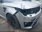 2016 Land Rover Range Rover Sport 5.0l V8 Supercharged Svr Gray vin: SALWZ2EF7GA585410