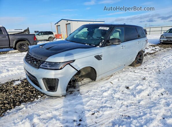 SALWZ2RE2NA202424 2022 LAND ROVER RANGE Gray Передня ліва чверть