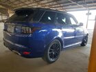 2020 Land Rover Range Rover Sport Svr Blue vin: SALWZ2RE3LA745231
