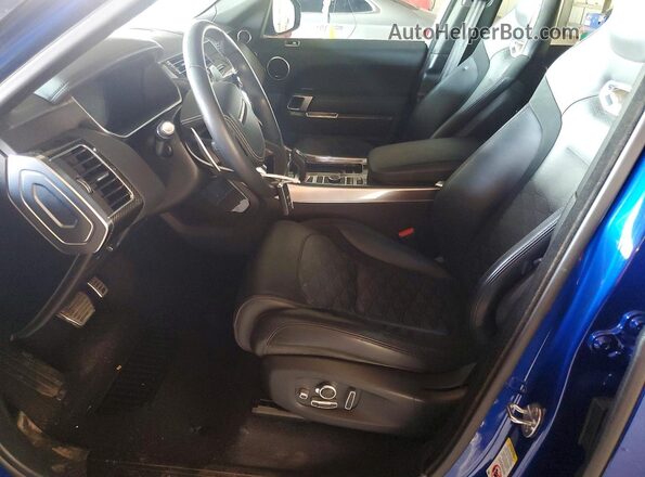 SALWZ2RE3LA745231 2020 LAND ROVER RANGE Blue Widok wnętrza z przodu