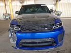2020 Land Rover Range Rover Sport Svr Blue vin: SALWZ2RE3LA745231