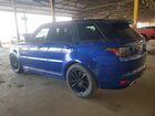 2020 Land Rover Range Rover Sport Svr Blue vin: SALWZ2RE3LA745231