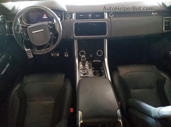 SALWZ2RE3LA745231 2020 LAND ROVER RANGE Blue Widok deski rozdzielczej