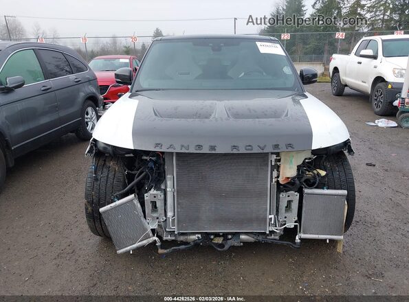 SALWZ2RE6NA211370 2022 LAND ROVER RANGE ROVER SPORT White Widok wnętrza z tyłu