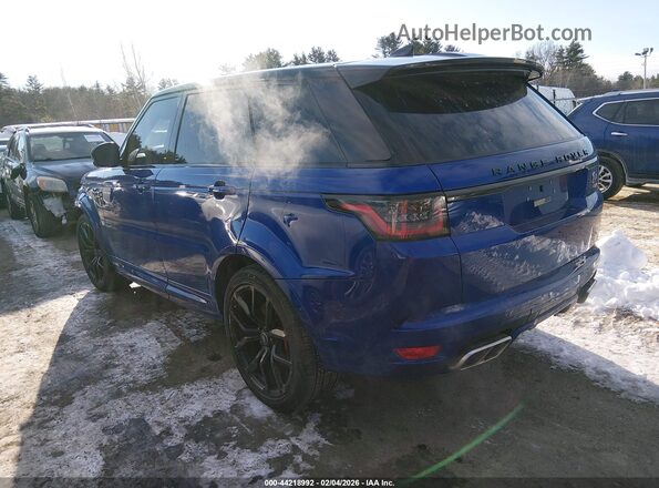 SALWZ2RE8MA778467 2021 LAND ROVER RANGE ROVER SPORT Blue Հետևի ձախ