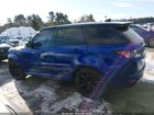 2021 Land Rover Range Rover Sport Svr/svr Carbon Edition Blue vin: SALWZ2RE8MA778467
