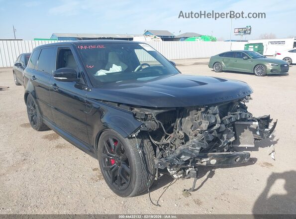 SALWZ2RE8NA799160 2022 LAND ROVER RANGE ROVER SPORT Черный Передняя правая четверть