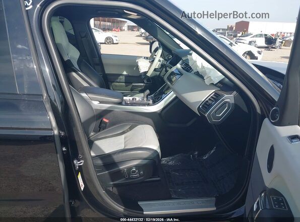 SALWZ2RE8NA799160 2022 LAND ROVER RANGE ROVER SPORT Черный Вид салона спереди