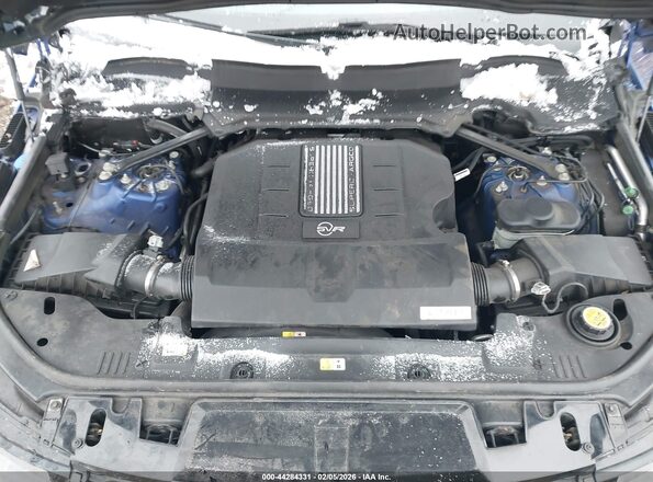 SALWZ2SE6JA189388 2018 LAND ROVER RANGE ROVER SPORT Синий Вид сзади