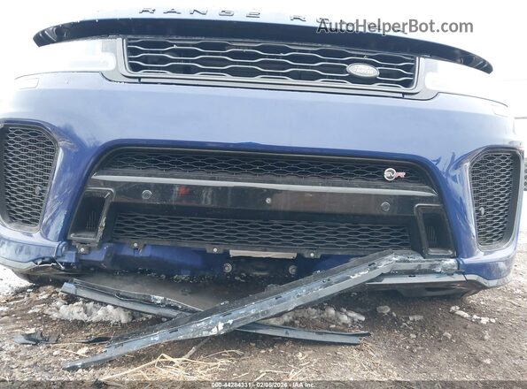 SALWZ2SE6JA189388 2018 LAND ROVER RANGE ROVER SPORT Синий Вид спереди