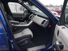 2018 Land Rover Range Rover Sport Svr Синий vin: SALWZ2SE6JA189388