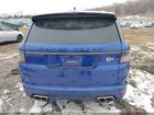 2018 Land Rover Range Rover Sport Svr Синий vin: SALWZ2SE6JA189388