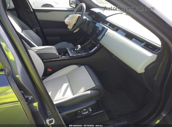 SALY12FU9TA817674 2026 LAND ROVER RANGE ROVER VELAR Серый Вид салона спереди