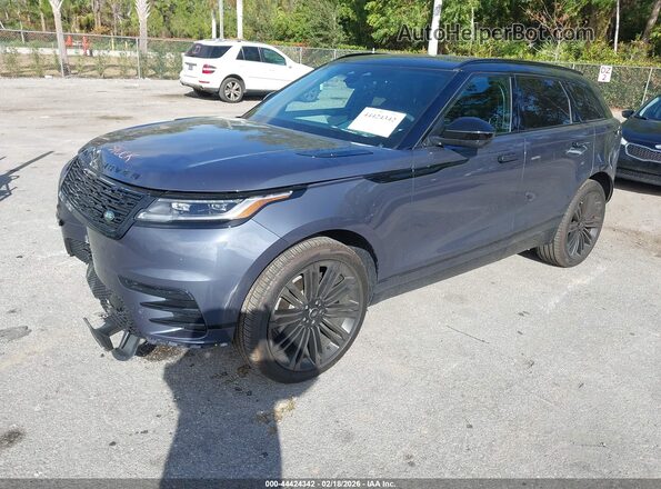 SALY12FU9TA817674 2026 LAND ROVER RANGE ROVER VELAR Серый Передняя левая четверть