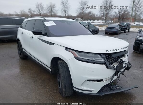 SALYB2EX0KA797175 2019 LAND ROVER RANGE ROVER VELAR Белый Передняя правая четверть