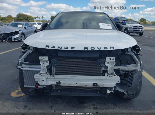 SALYB2EX1KA795029 2019 LAND ROVER RANGE ROVER VELAR Белый Вид спереди