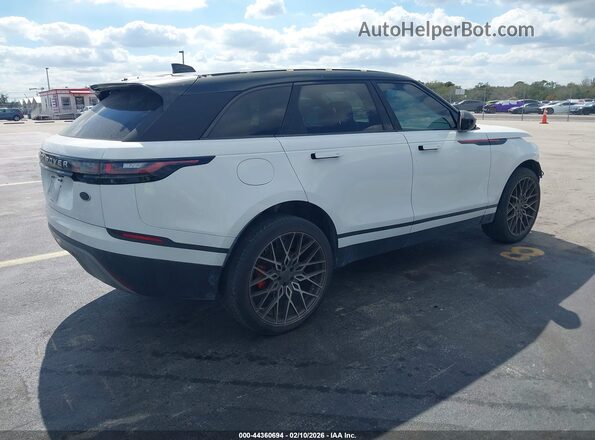 SALYB2EX1KA795029 2019 LAND ROVER RANGE ROVER VELAR Белый Задняя правая четверть
