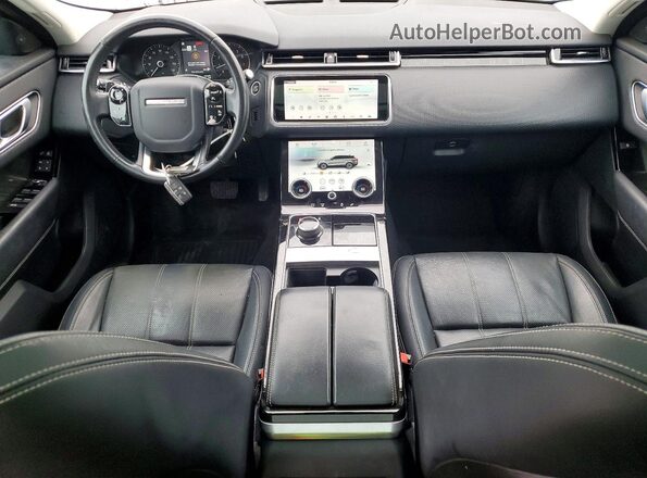 SALYB2EX6KA786584 2019 LAND ROVER RANGE Gray Вид панелі приладів