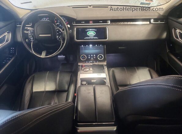 SALYB2RV1JA743097 2018 LAND ROVER RANGE Серебряный Вид щитка приборов